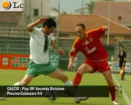 Cn24 | Sport24|CALCIO | Play off Seconda Divisione Pescina-Catanzaro 0-0