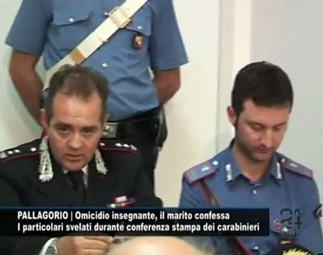CN24 | PALLAGORIO | Omicidio insegnante, il marito confessa
