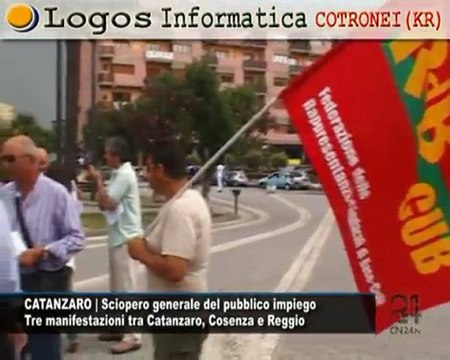 CN24 | CATANZARO | Sciopero generale del pubblico impiego