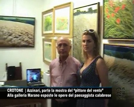 CN24 | CROTONE | Azzinari, parte la mostra del pittore del vento