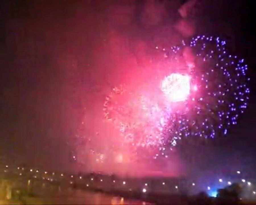 le feu d'artifice au parc de saint cloud 2011