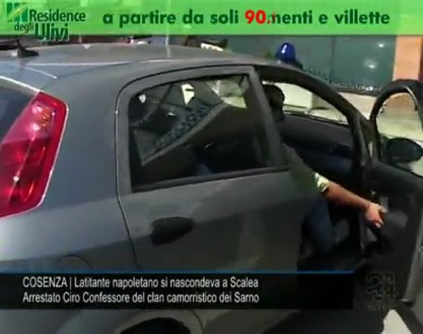 Video CN24 | COSENZA | Latitante napoletano si nascondeva a Scalea