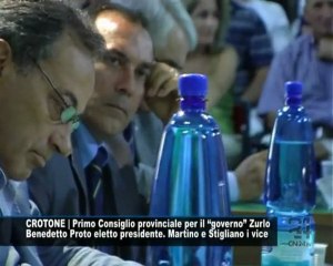 CN24 | CROTONE | Primo Consiglio provinciale per il "governo" Zurlo