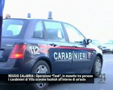 CN24 | REGGIO CALABRIA | Operazione Tank in manette tre persone