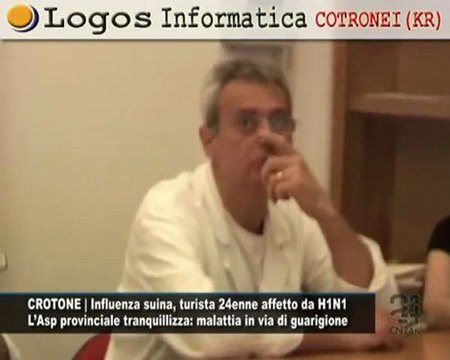 CN24 | CROTONE | Influenza suina, turista 24enne affetto da H1N1