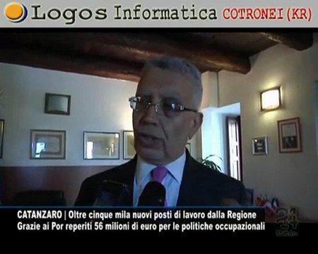 CN24 | CATANZARO | Oltre cinque mila nuovi posti di lavoro dalla Regione