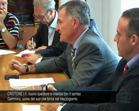 Cn24 | CROTONE | Il nuovo questore si insedia con il sorriso