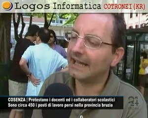 Скачать видео: CN24 | COSENZA | Protestano i docenti ed i collaboratori scolastici