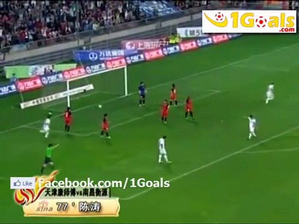 www.1Goals.com - Tianjin 3-0 Nanchang