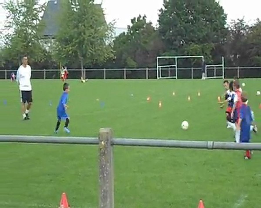 Gautier au foot