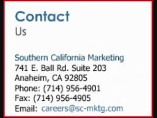 ENTRY LEVEL Event Marketing Reps - Southern California Marketing