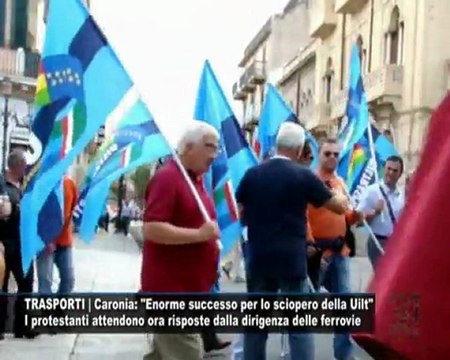 CN24 | TRASPORTI | Caronia: Enorme successo per lo sciopero della Uilt