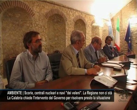 CN24 | AMBIENTE | Scorie, centrali nucleari e navi dei veleni . La Regione non ci stà