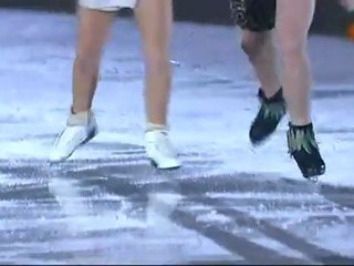 Nathalie Pechalat  Fabian Bourzat  Euros 2011  gala