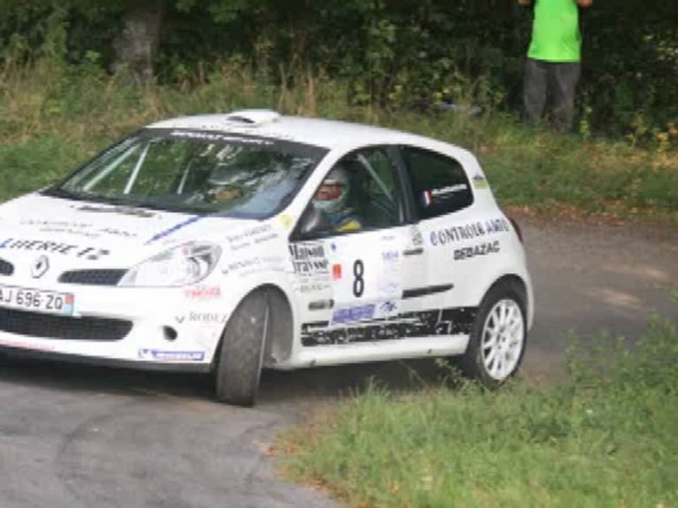 camera embarque des 100 vallées  2011 clio R3 n°8