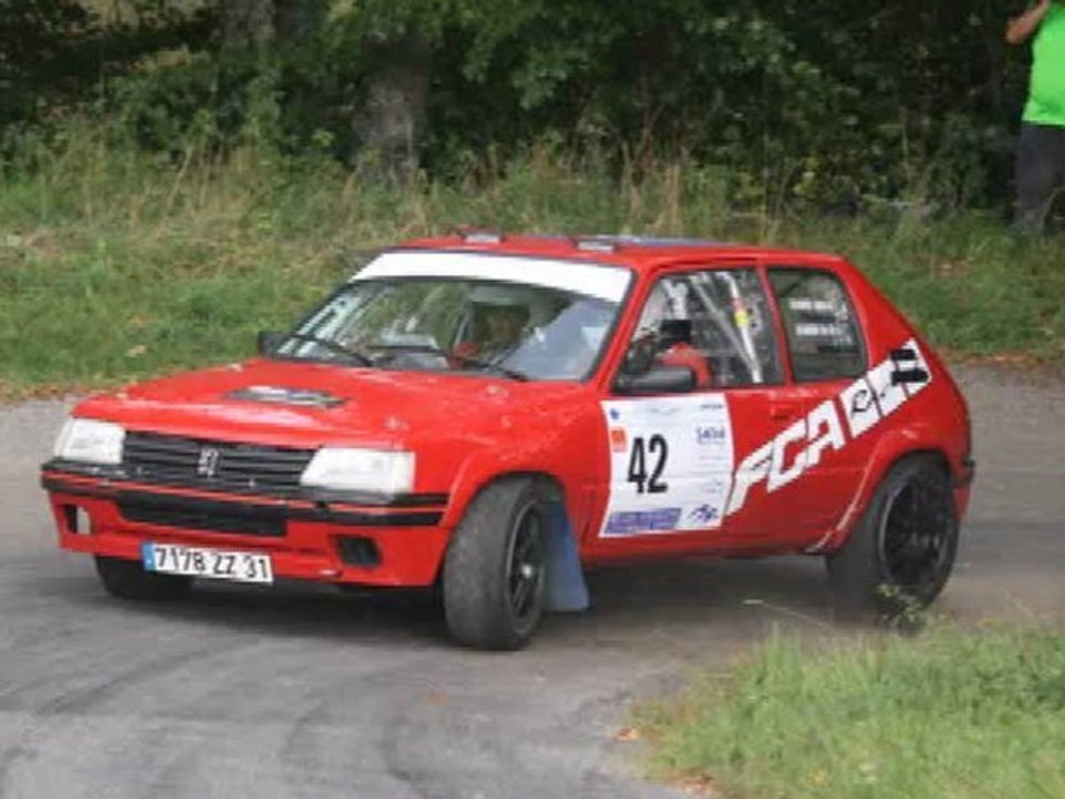 camera embarque des 100 vallées 2011 205 GTI N°42