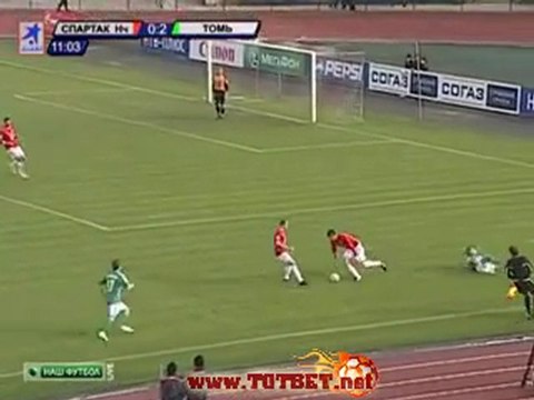 Спартак-Нальчик - Томь (1-2) 18.04.2011