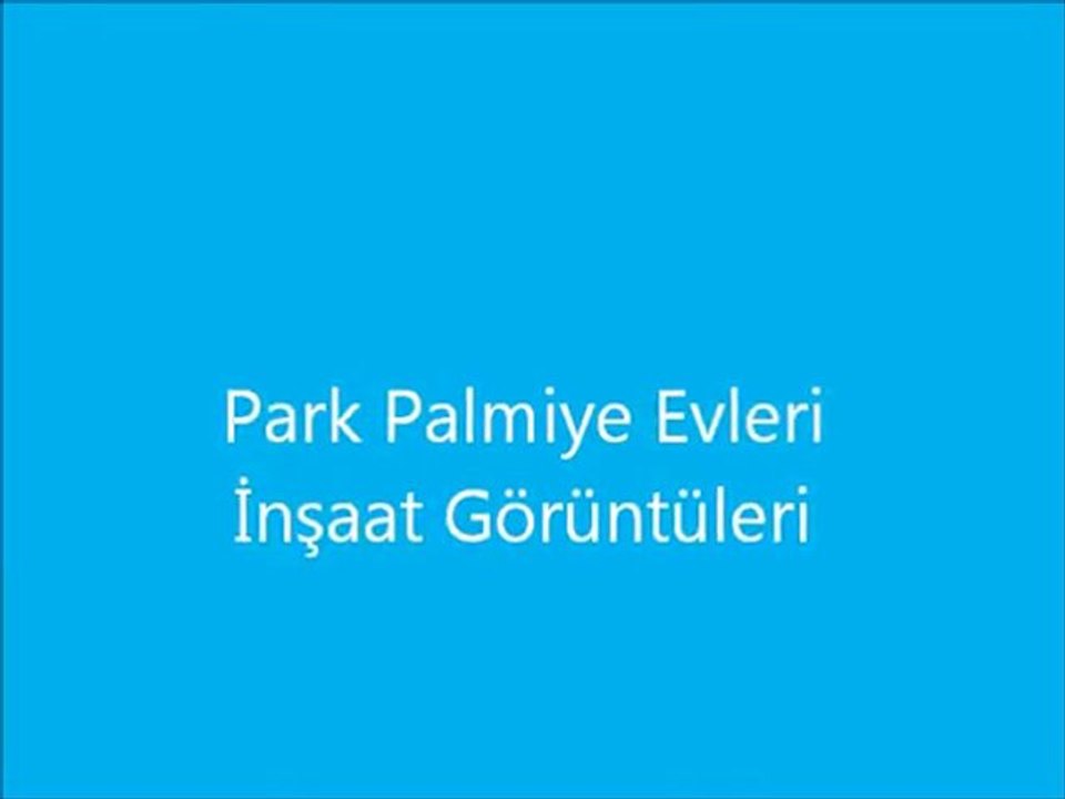 Kozakent Kooperatifi Park Palmiye Evleri İnşaat görüntüleri