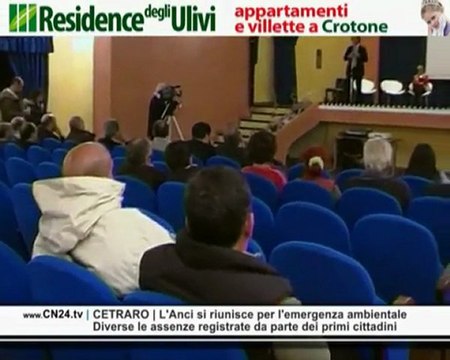 CN24 | CETRARO | L'Anci si riunisce per l'emergenza ambientale