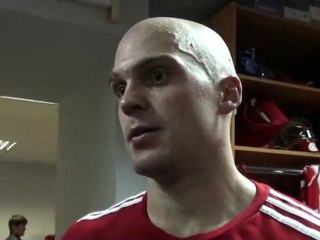 Андре Бенуа после игры с к.Торпедо НН 14.09.11.