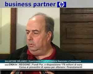 CN24 | REGIONE | Fondi Por, a disposizione 178 milioni di euro