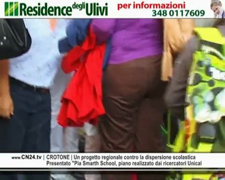 CN24 | CROTONE | Un progetto regionale contro la dispersione scolastica