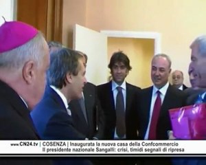 Скачать видео: COSENZA | Inaugurata la nuova casa della Confcommercio