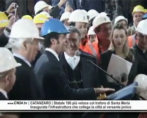 CN24 | CATANZARO | Statale 106 più veloce col traforo di Santa Maria