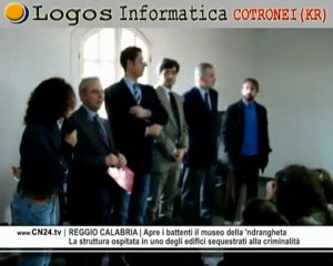 CN24 | REGGIO CALABRIA | Apre i battenti il museo della 'ndrangheta