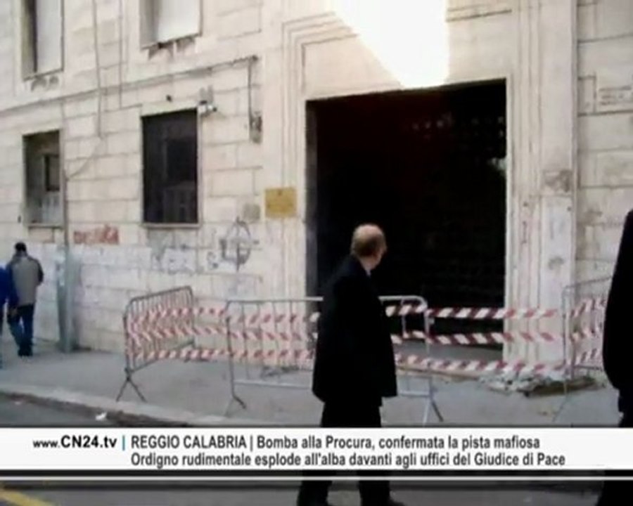 CN24 | REGGIO C. | Bomba alla Procura, confermata la pista mafiosa