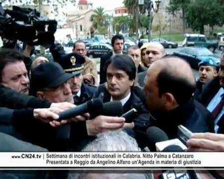 CN24 | Settimana di incontri istituzionali in Calabria. Nitto Palma a Catanzaro