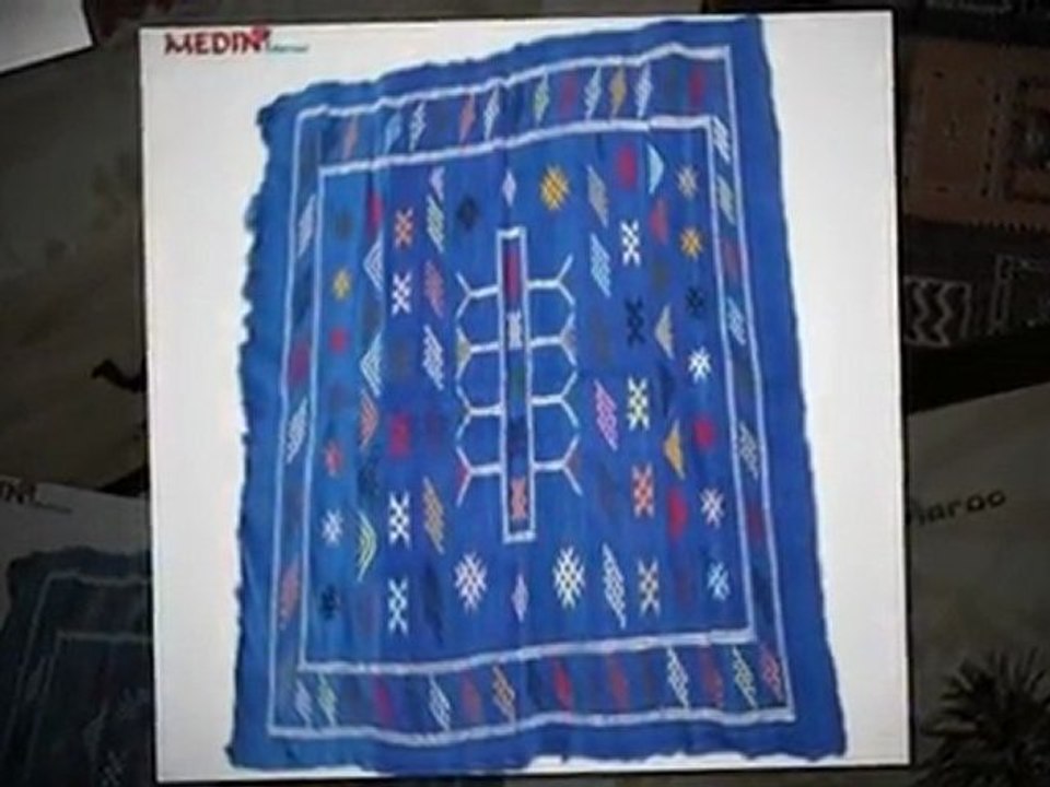 Kilim du Maroc - Tapis artisanal marocain