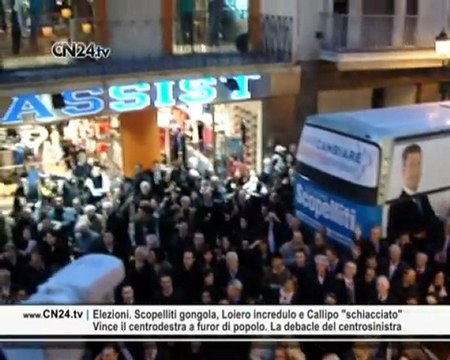 CN24 | Elezioni. Scopelliti gongola, Loiero incredulo e Callipo schiacciato