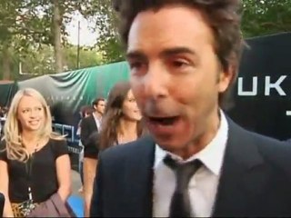 Hugh Jackman en el estreno británico de "Real Steel"