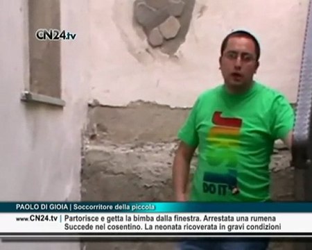 CN24 | Partorisce e getta la bimba dalla finestra. Arrestata una rumena