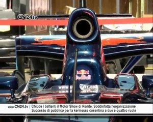 CN24 | Chiude i battenti il Motor Show di Rende. Soddisfatta l'organizzazione