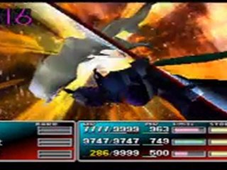 test qualité ps1 // FF7 // Arme émeraude