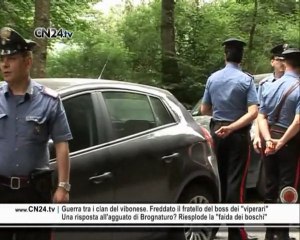 CN24 | Guerra tra i clan del vibonese. Freddato il fratello del boss dei "viperari"