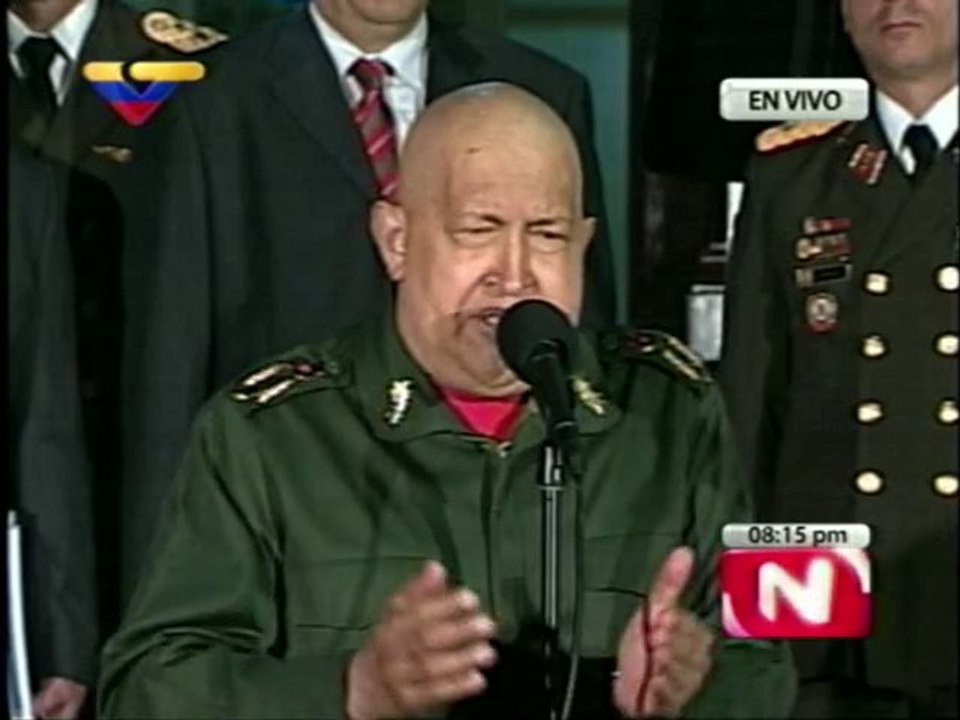 Chávez iniciará 4to ciclo de quimioterapia