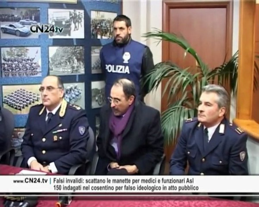 CN24 | Falsi invalidi: scattano le manette per medici e funzionari Asl
