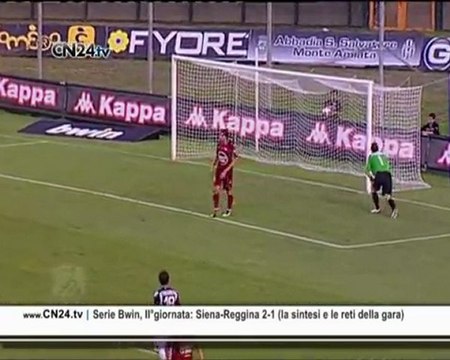 Serie Bwin, II° giornata: Siena -Reggina 2-1 (la sintesi e le reti della gara)