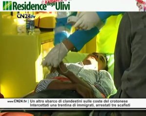 CN24 | Un altro sbarco di clandestini sulle coste del crotonese