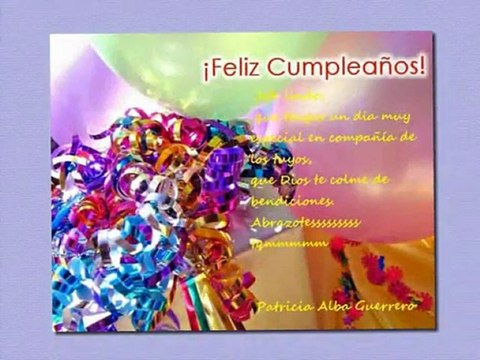 Feliz Cumpleaños Querido Jefe Mark Tacher