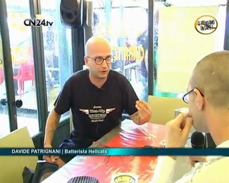 CN24 I Ci prendiamo un caffé? Intervista a Davide Patrignani, batterista degli Hellcats