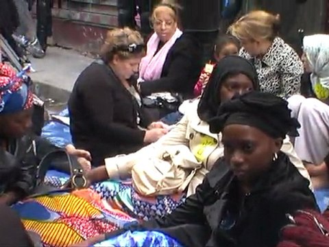 Soutien aux expulsés rue Caillé