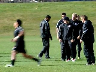 England team trains in Queenstown for RWC