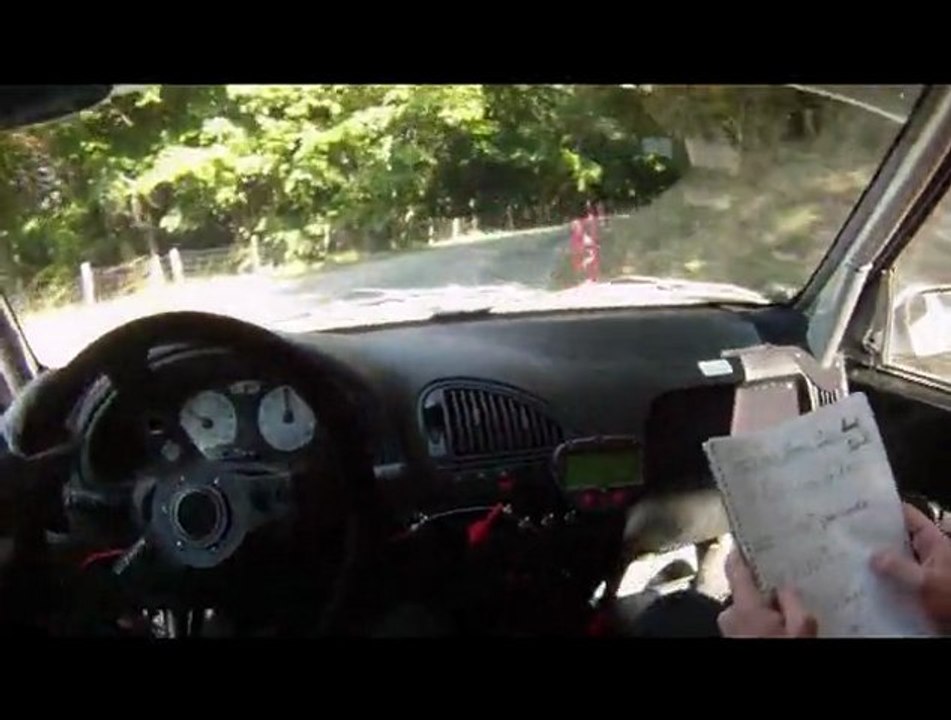 Rallye du Picodon 2011 - ES3 : Comps (Camera Casque)