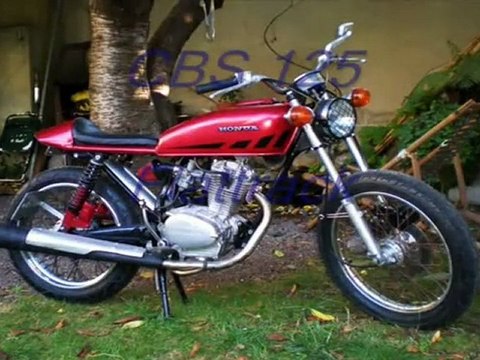 Forum HONDA XL...Ballade, camera embarquée avec Honda CBS café racer style flat track.