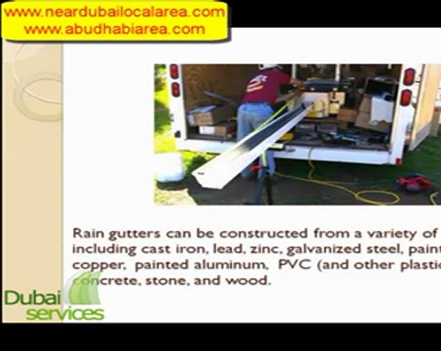 Residential Gutters Dubai | Gutter Cleaning Services Dubai