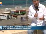 Libye : Sarkozy à Benghazi, siège du CNT